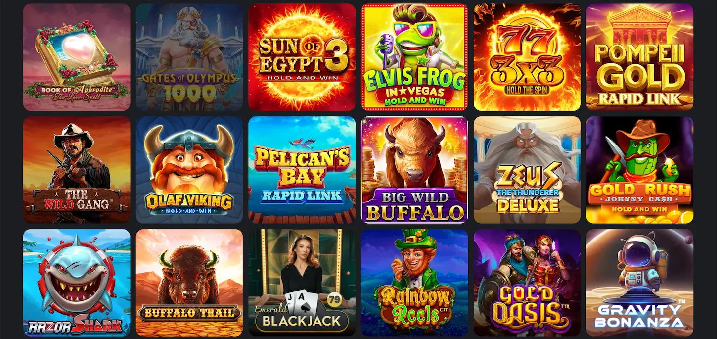 Online casino slots (1Red) promo image.